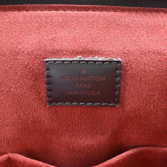 LOUIS VUITTON  Trevi PM Damier Ebene Satchel Shoulder Bag Brown - Picture 13 of 13